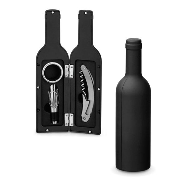 conjunto vilnho garrafa Garrafa com acessórios de vinhos