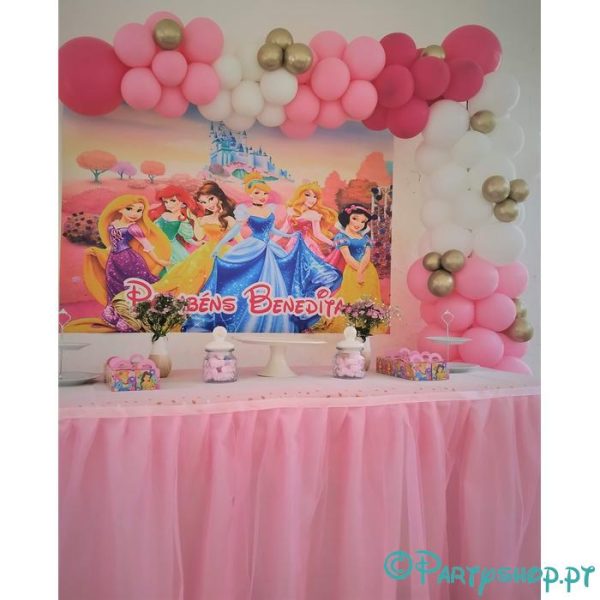 baloes insuflaveis e decoracoes de eventos em partyshop 160 Decoração com Fundo Personalizado